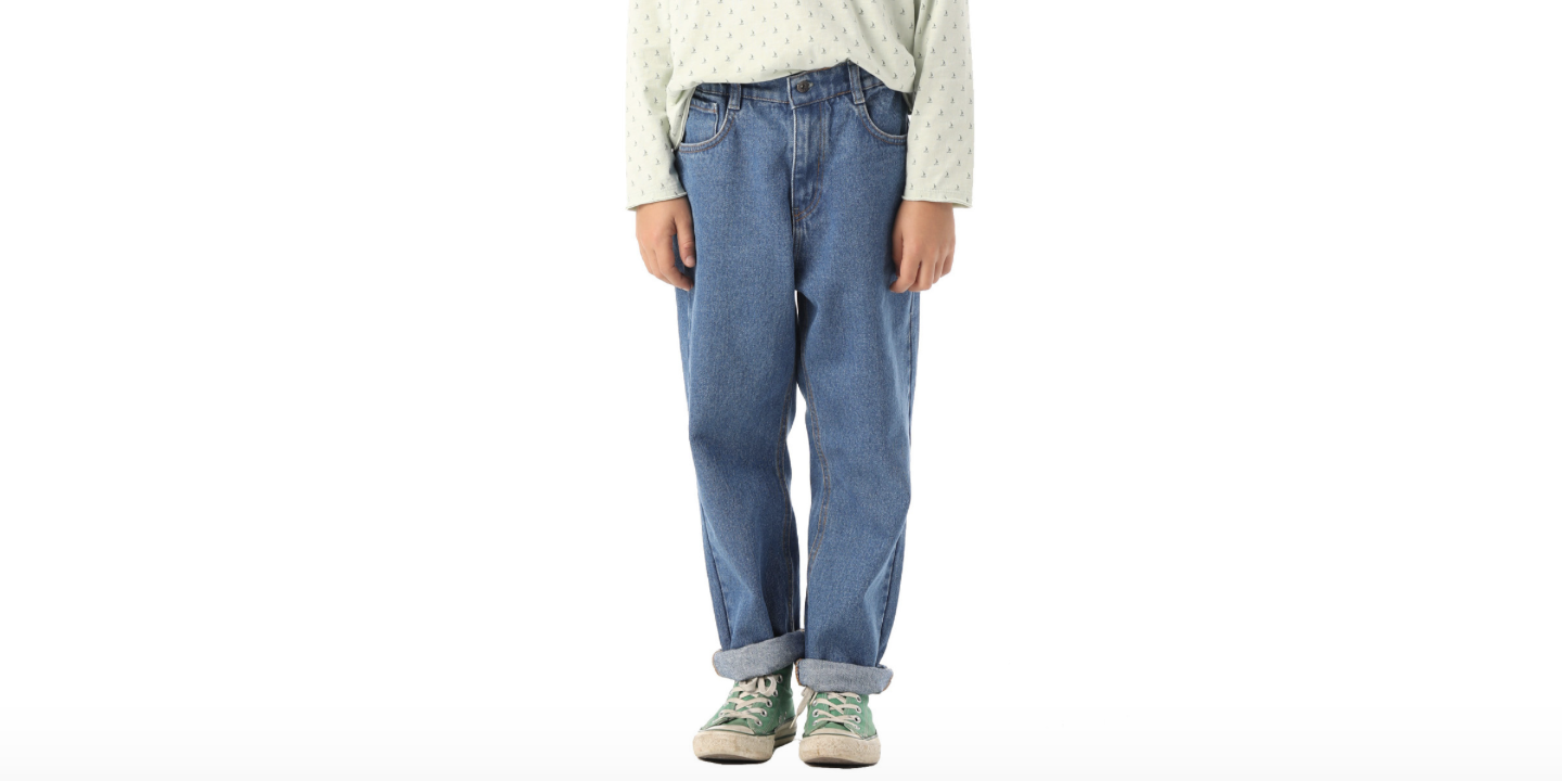 Baggy Jeans Piupiuchick opgerold